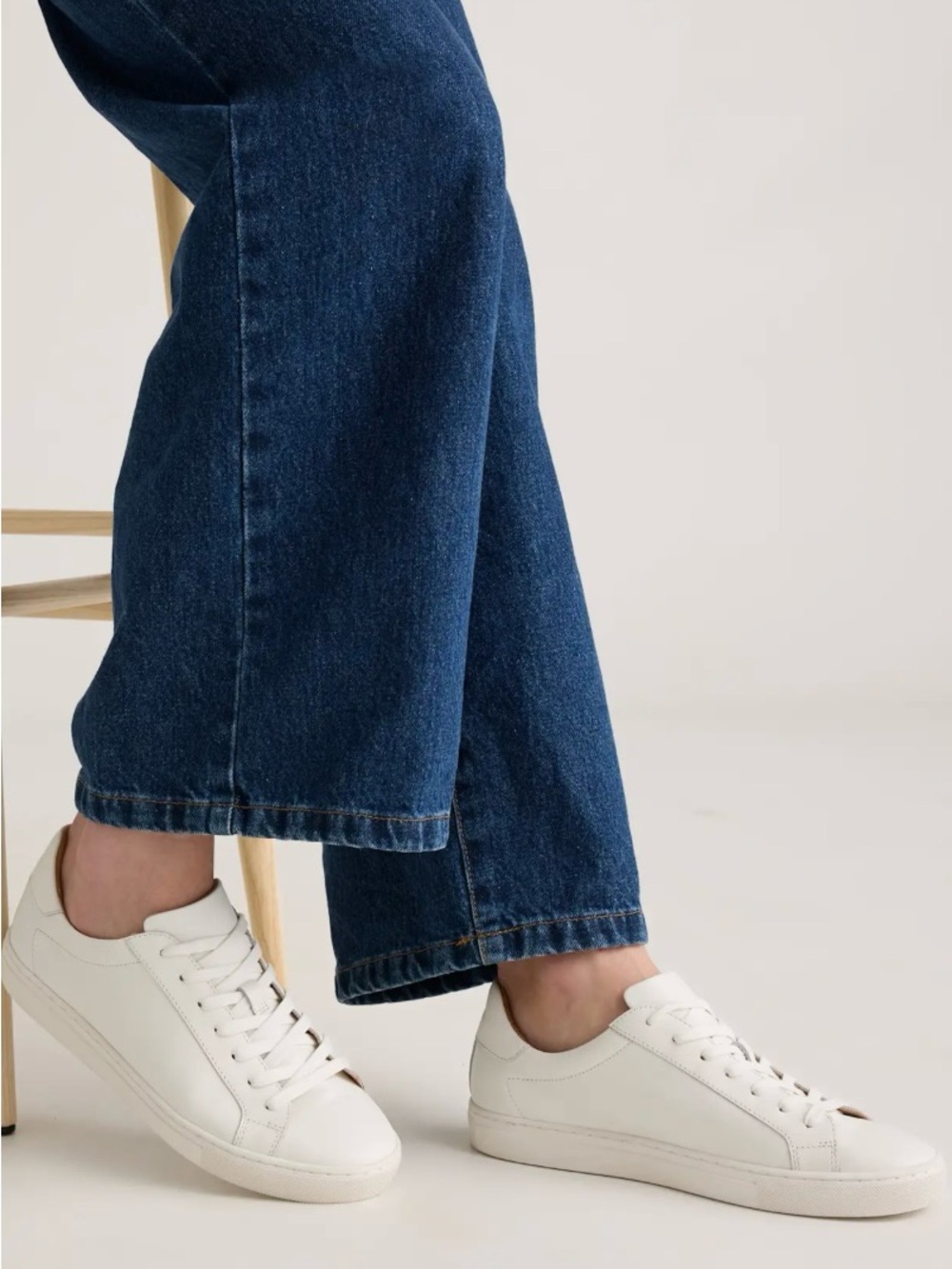 Quince Leather Everyday Sneakers Women’s 8